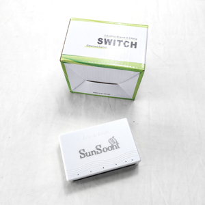 Mini-Wand montage 5-Port 10/100Mbps Ethernet-Switch Kunststoff-Desktop-Switch Netzwerk-Switch - Product Image 6