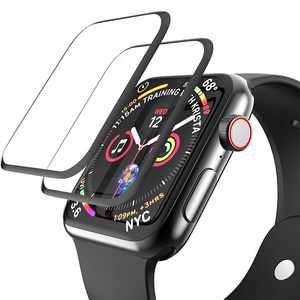 อุปกรณ์ป้องกันหน้าจอป้องกันรอยขีดข่วน PMMA สำหรับ Apple Watch Series 7 8 5 6 4 3ฟิล์มอัลตร้ากระจกใส HD สำหรับ iWatch - Product Image 1