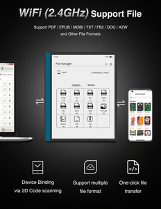 เครื่องอ่านหนังสืออิเล็กทรอนิกส์ขนาด 10 นิ้ว 4GB + 64GB อุปกรณ์อ่านหนังสืออิเล็กทรอนิกส์พร้อม Android 11, Quad Core, ตัวเลือก Wifi, Bt, Tf, A4, โลหะ, ก่อน - Product Image 5