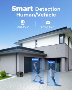 8CH 8MP <strong>Security</strong> <strong>Camera</strong> System 8pcs Wired PoE Cameras for Home <strong>Security</strong> Outdoors Smart Person Pet Vehicle Detection Night Vision - Product Image 4