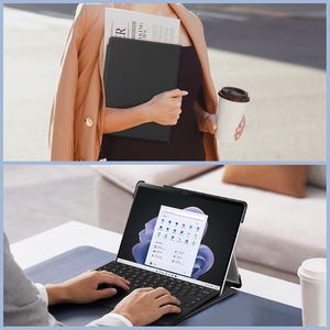 13 inch Microsoft cho bề mặt Pro 11/10/9 nhiều góc nhìn vỏ cứng danh mục đầu tư Bìa tương thích Loại bìa - Product Image 5