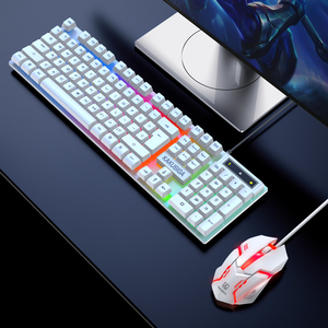 KAKUSIGA Fashion Colorful Wired <strong>Keyboard</strong> and Mouse Set <strong>Computer</strong> <strong>Keyboard</strong> for MAC/windows/Linux - Product Image 4