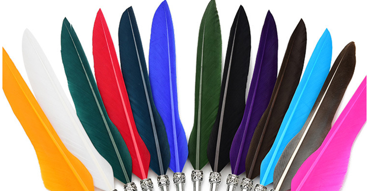 more than 12 color feather