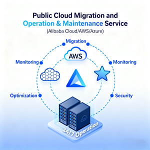 Dịch vụ di chuyển và vận hành và bảo trì đám mây công cộng (AWS/Azure) - Product Image 3