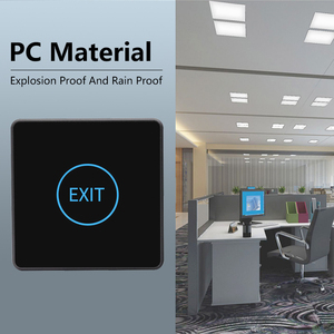 Uscita di tocco interruttore di pulsante richiesta per pulsante di uscita di controllo porta di accesso con la luce del LED - Product Image 3