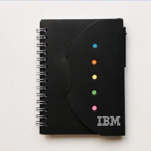 Custom Made A6 Spiral <strong>Notebook</strong> Leather Cover <strong>Memo</strong> Pad and Kraft Paper with Custom Logo Printing Pen 10*14 cm - Product Image 4