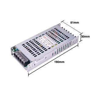 S-200-5 mwel เงียบ200W 5V ไดรเวอร์แสดงผล40A หน้าจอแสดงผล LED Dc220V แหล่งจ่ายไฟ - Product Image 2