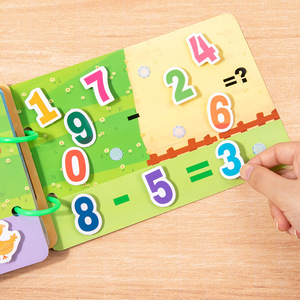 Quiet Magic Sticker Book for Baby Infants and Children Early <strong>0.15</strong> Education Kindergarten Enlightenment Hand Tear Paste <strong>Toys</strong> - Product Image 3