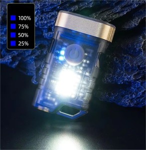 Chất lượng cao ABS LED Đèn pin <span class=keywords><strong>mini</strong></span> <span class=keywords><strong>Keychain</strong></span> <span class=keywords><strong>torchlight</strong></span> nam châm penclip thiết kế có thể sạc lại làm việc đèn với móc - Product Image 4