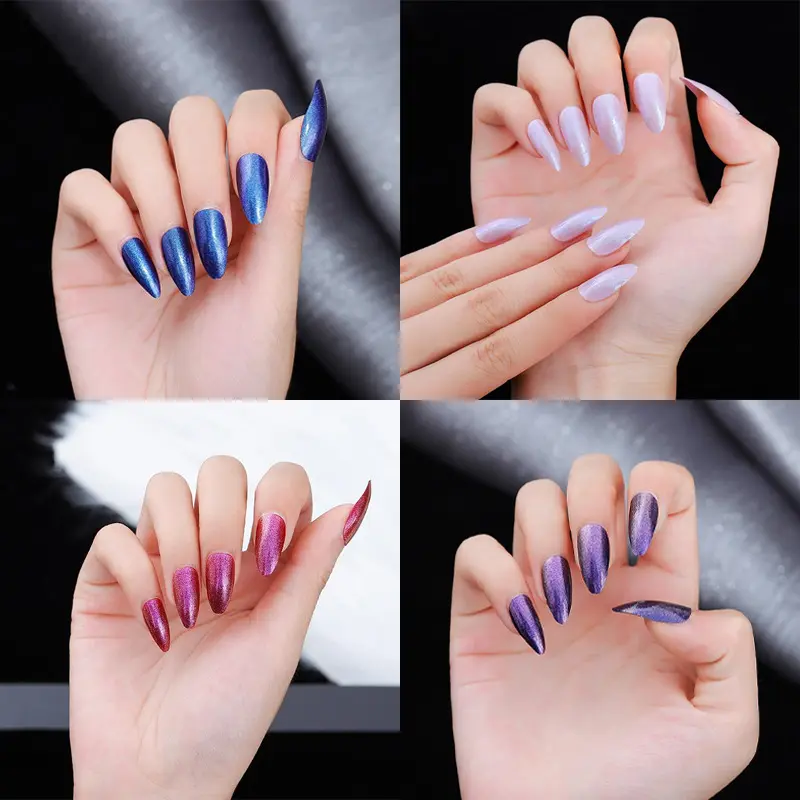 Factory Direct Sale Matte Frosted Nail Patch Fake Nail 24 Strips Fake Nail Tips