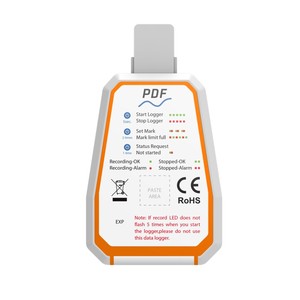 Cold Chain Single Use Small <strong>Digital</strong> Thermometer Temperature <strong>Logger</strong> with PDF <strong>Data</strong> Recorder China Temperature <strong>Sensor</strong> - Product Image 2