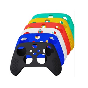 เคสซิลิโคนแบบนิ่มสำหรับตัวควบคุม xboxes, ปลอกหุ้มป้องกันตัวควบคุม X สำหรับ Xbox S เคสผิวจอยสติ๊ก - Product Image 1