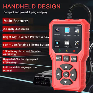 FOXSUR V529 OBD2 Scanner Live-Daten diagnose Code Reader Tool Mechanik Batteries pannungs prüfung Prüfung Motor licht prüfung - Product Image 5