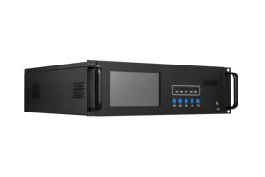 Host de detección de medición de temperatura de fibra óptica distribuida de 4/8 canales HDTG Tech con sistema de alarma contra incendios de red TCP - Product Image 4
