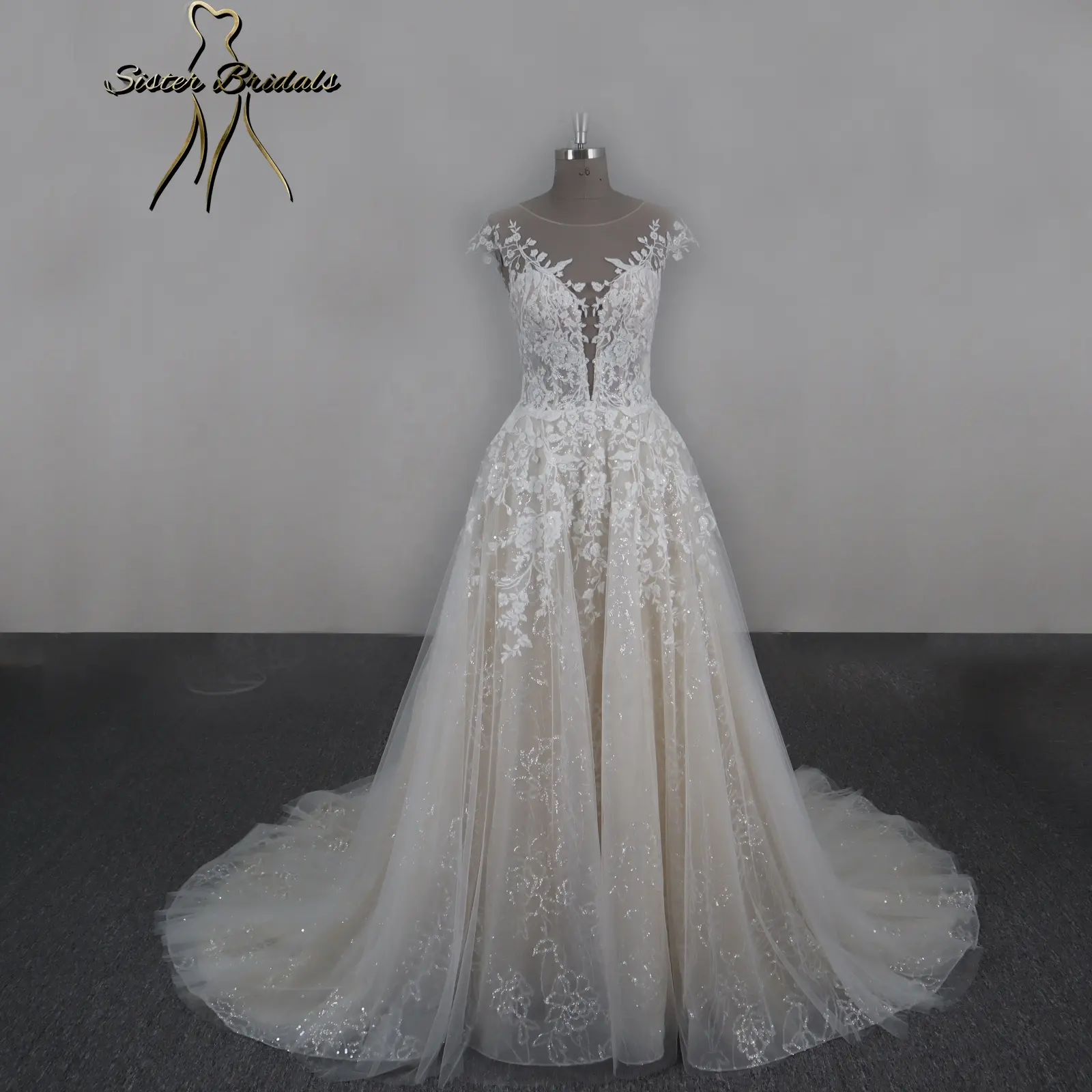 Meilleure vente de robe de mariée pour femmes, robe de soirée de mariage, vêtements et accessoires de mariage