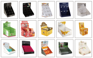 热卖商店促销纸板瓦楞柜台展示盒纸板桌面PDQ宠物食品展示 - Product Image 6