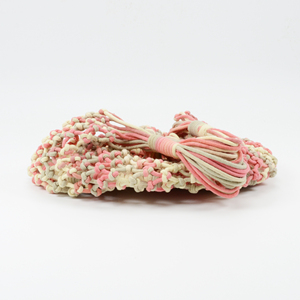 Bolsa de Macramé de Algodón Hecha a Mano Cierre Abierto de Verano - Product Image 3