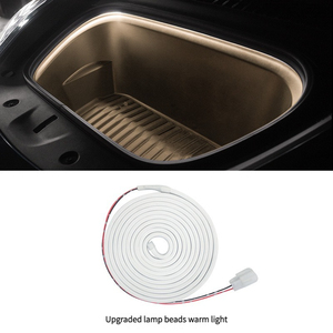หลอดไฟ LED ด้านหน้าลำต้นสำหรับ Tesla รุ่น Y/3 /x/s อุปกรณ์ตกแต่งภายในแสงโดยรอบ - Product Image 6