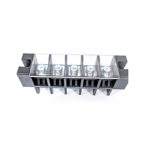 Motorcycle Battery Connector Terminal 2 Pole High Current 250A with Feed Through <strong>Busbar</strong> Studs Screw - Product Image 2
