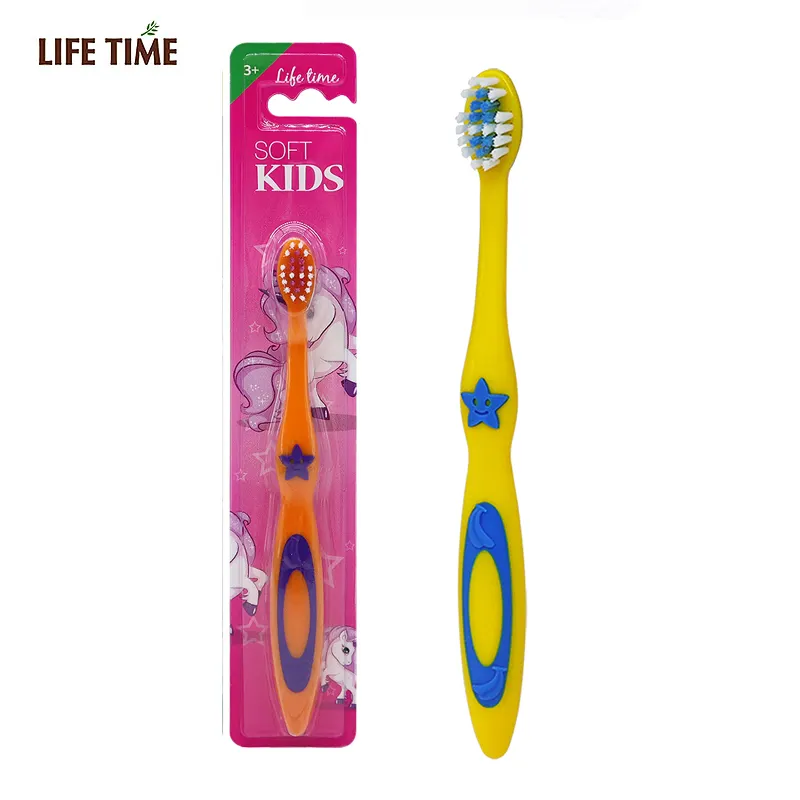 Brosse à dents pour enfants à poils doux brosse à dents manuelle pour enfants