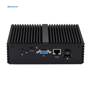 Qotom 12th Gen CPU J6412 DDR4 Soft Routing 5*2,5 Gigabit LAN Firewall Router Mini PC Soporte UEFI Linux pfsense OS - Product Image 2