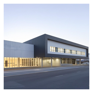 Modernity Modular Prefabricated Steel Structure Industrial Design Style Office Building Reception Hall Supermarkets Hospitals - Product Image 5