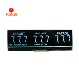 Custom cog type VA <strong>LCD</strong> <strong>Display</strong> 7-Segment <strong>LCD</strong> <strong>Module</strong> With High Brightness silk screen - Product Image 3