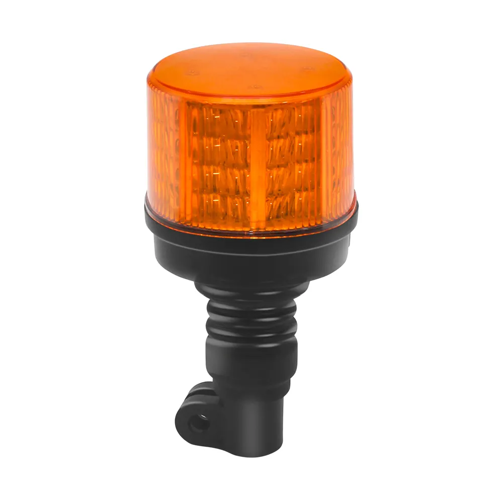 E 마크 ECE SAE LED 경고 플래시 비콘 조명 10 모델 Din Pole 스위치 경고 지게차 트럭 안전 플래시 비콘 조명