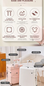 22 इंच के कार्टून शैली वाटरप्रूफ पीसी सामान बच्चे चलने के लिए टेसा लॉक के साथ बच्चों की यात्रा के लिए आवश्यक - Product Image 4