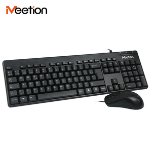 MeeTion AT100 Ergonomic Comfortable Multi <strong>Language</strong> <strong>Keyboard</strong> 1000 DPI Mouse Standard Office <strong>Keyboard</strong> and Mouse Combo Set - Product Image 1