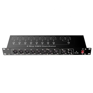 10Pcs/Lot Professional Stage Light <strong>Controller</strong> DMX512 Splitter <strong>8</strong> <strong>Way</strong> <strong>DMX</strong> Distributor Amplifier for <strong>Led</strong> Par Beam Moving Light - Product Image 5