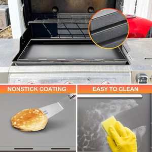 Đầy đủ kích thước 26 inch 18.8 inch cho Weber Genesis II LX 300 loạt vỉ nướng chèn Nướng Nấu ăn tấm tương thích GS4 BBQ - Product Image 4