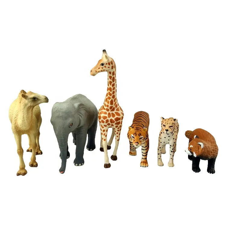 Personalizado sólido pvc modelo de simulação, animais de plástico, brinquedos, pvc, figuras de ação, realista, zoológico, animais, estatuetas, brinquedos