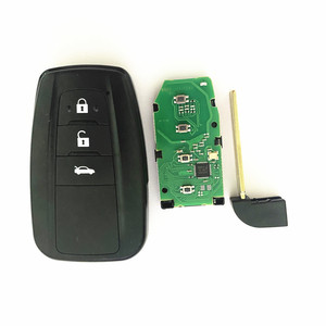 3 düğme anahtarı 8990H-02050 B2U2K2R 433MHz anahtarsız araba uzaktan kumandalı anahtar Toyota Corolla 4A çip için - Product Image 1