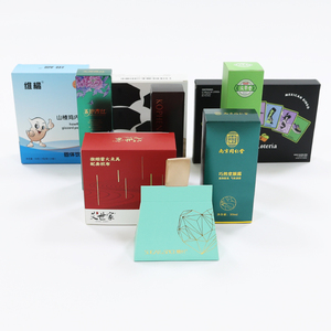 Thin Instructions Single Small Cheap Folding Cosmetic Portable Gift <strong>10x10</strong> Custom Packing Small Folding Paper <strong>Box</strong> - Product Image 2