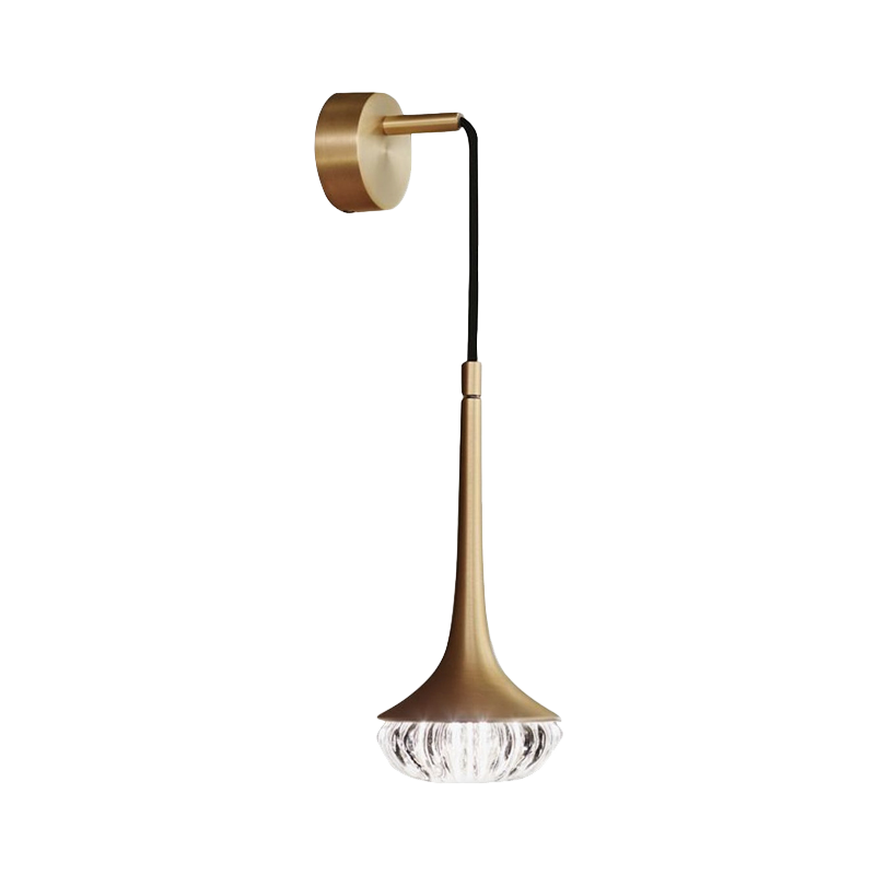 ทองเหลือง + คริสตัลใส