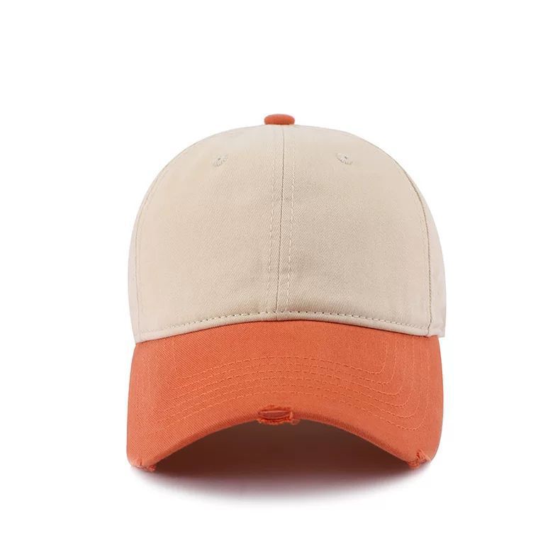 orange et beige