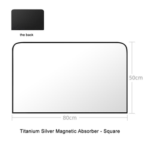 Tipo di aspirazione magnetica con rete per tende ad arco in filo a nido d'ape con Design a rete per parabrezza in PE modello parasole per auto pieghevole - Product Image 2