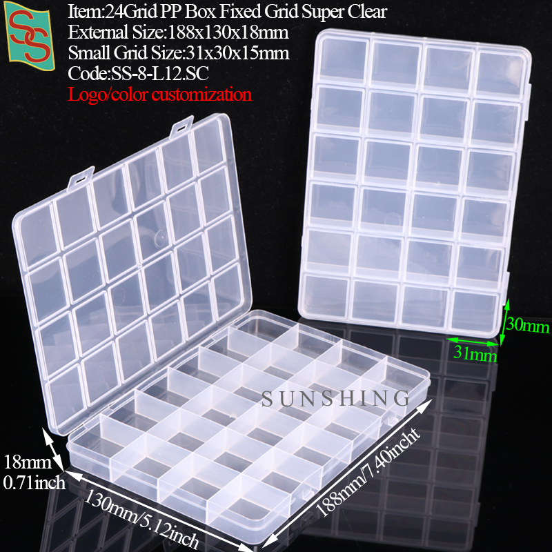 L12 24 Grid PP Case Fixed Grid