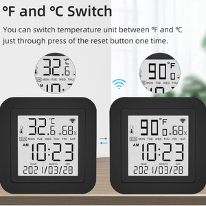 LEDEAST S09-A USB Ports IR <strong>Controller</strong> Wifi TUYA Smart Temperature Humidity Sensor for Smart Home <strong>Automation</strong> <strong>System</strong> - Product Image 4