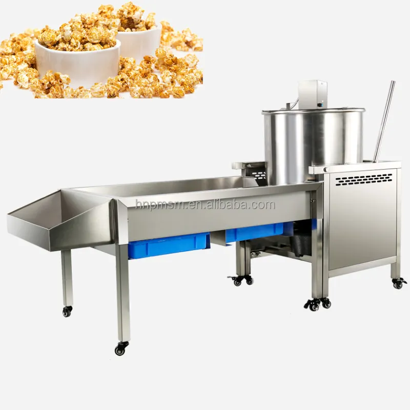 Offre Spéciale Gourmet Popcorn Machine Haute Qualité Commerciale Gaz Popcorn Machine À Pop-Corn Caramel Mélangeur Machine Pour Les ventes