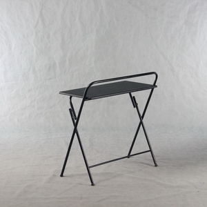 Estante de metal de esquina Mesa de ordenador con cajón Mesa de ordenador con diseño de impresora para el hogar - Product Image 5