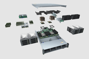 FusionServer 2288H V6 2U Server Rack a 2 socket con configurazioni flessibili utilizzate nei database di virtualizzazione del Cloud computing - Product Image 6