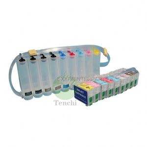 CISS Cho <span class=keywords><strong>Epson</strong></span> P600 <span class=keywords><strong>P800</strong></span> P808 7601 7611 Hệ Thống Mực T7601-9 Cho Hệ Thống Mực Máy In P600 - Product Image 2