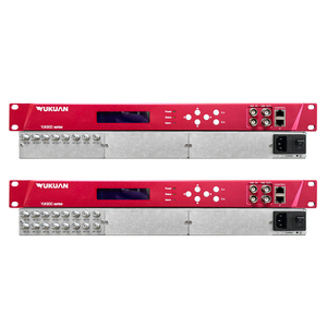 YUK800-4 8-24通道调谐器至IP ASI传输调制器FTA DVB-S2 dvb-c DVB-T ATSC ISDBT调谐器至IP ASI有线电视数字调制器 - Product Image 3