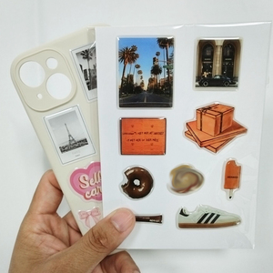 Customized 3D Epoxy Resin <strong>Stickers</strong>, Strong Adhesion Phone case <strong>Stickers</strong>, High-quality Anime Decoration Gift <strong>Sticker</strong> Printing - Product Image 3