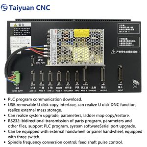 Controlador CNC de 5 ejes KY980TC3 de alto rendimiento con kit de controlador de torneado CNC ATC PLC compatible con pantalla multilingüe