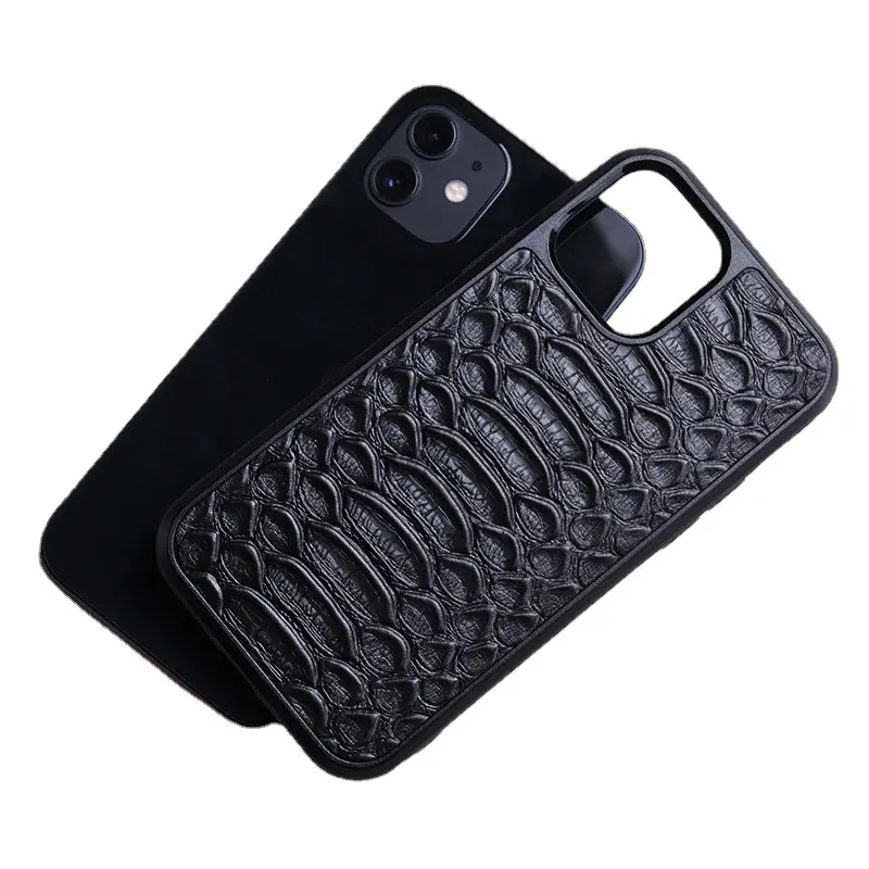 Чехол для телефона из натуральной кожи на заказ для iPhone 14, европейский и американский защитный чехол для Apple 13 python, новая модель