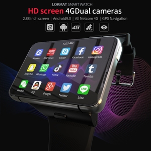 Lokmat-reloj inteligente 4g con cámara, multifunción, 4GB + 64GB, Android 9,0, con función de llamada y tarjeta sim, nuevo producto - Product Image 3