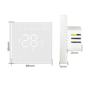 Tuya WiFi ekran elektrikli yerden isıtma programlanabilir dijital termostat Wifi akıllı Google ev Alexa ile - Product Image 6